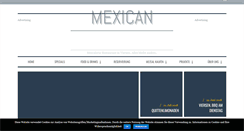 Desktop Screenshot of mexican-restaurant.de